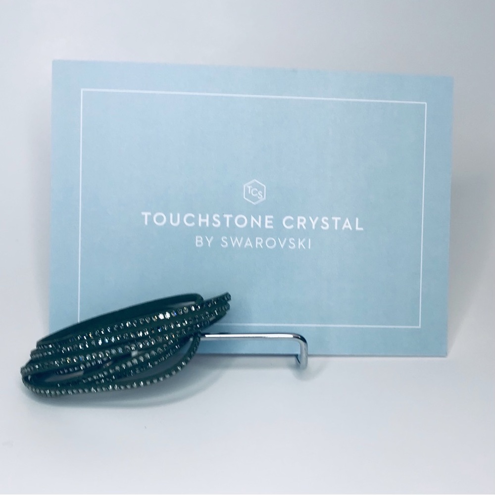 NEW Touchstone Crystal : Wrap-Star Bracelet, Olive Green || 8005